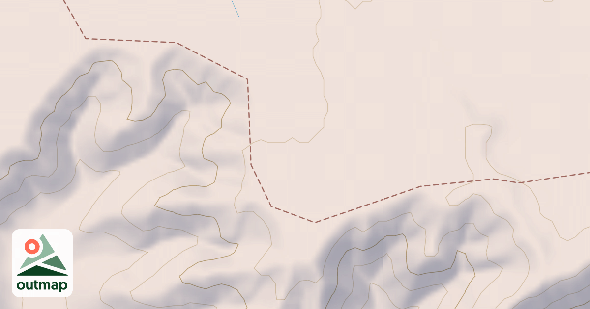 Map of Badlands Trail