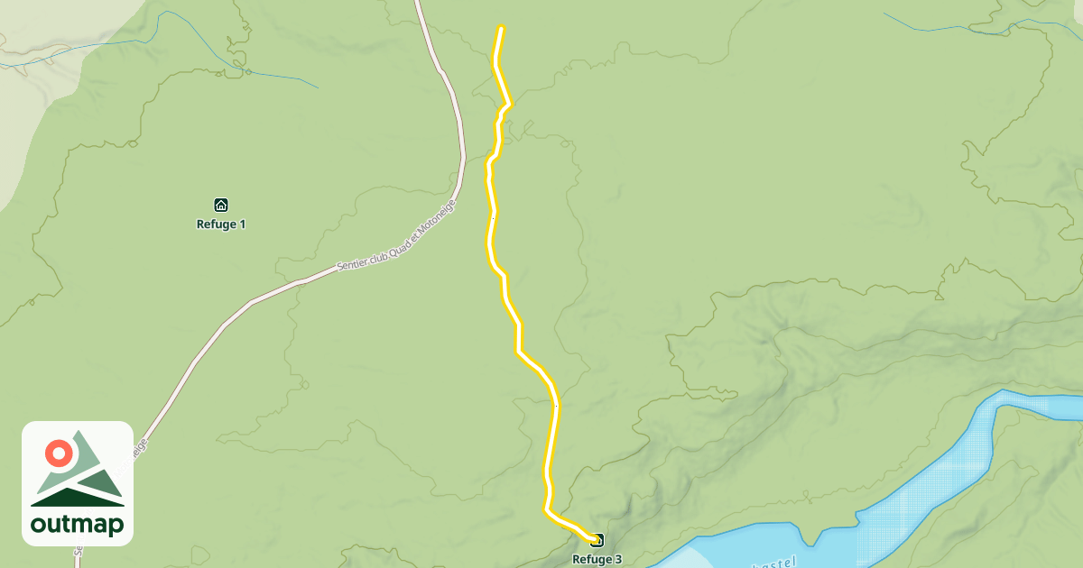 Map of #5 Les Valons