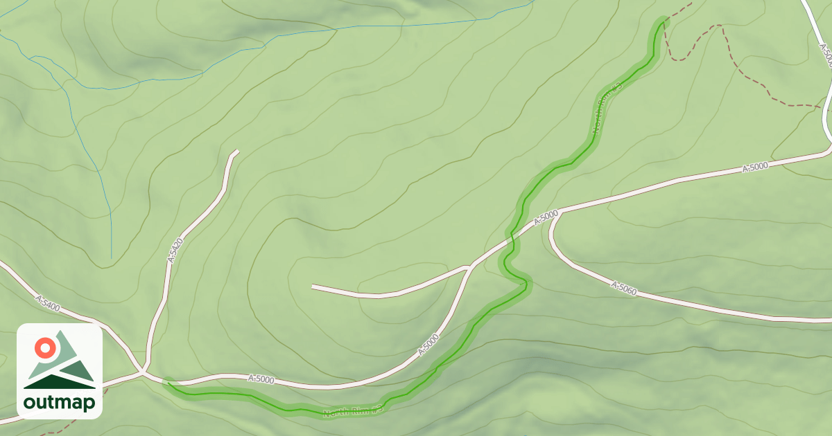 Map of North Rim #3