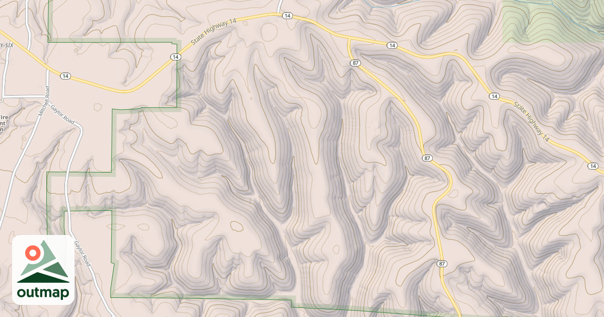Map of USFS National Forest System Roads {6360E24D-450B-4807-B16B-D4C085F3FC11}