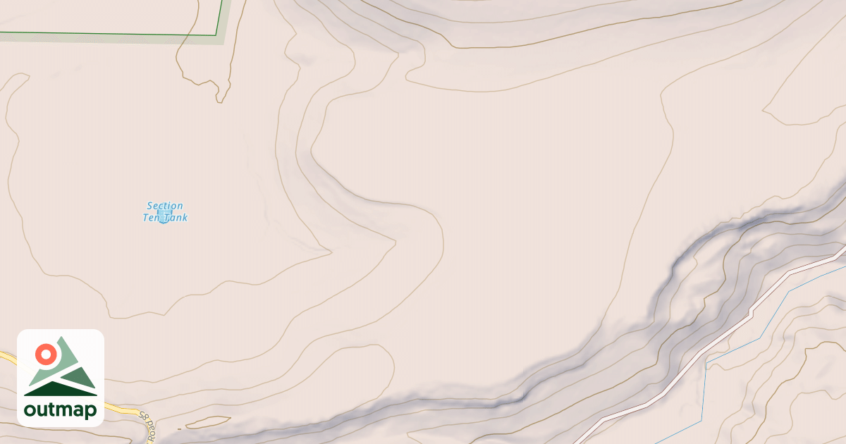 Map of USFS National Forest System Roads {13B4EA80-A6D8-45A5-B88D-CF5135563410}