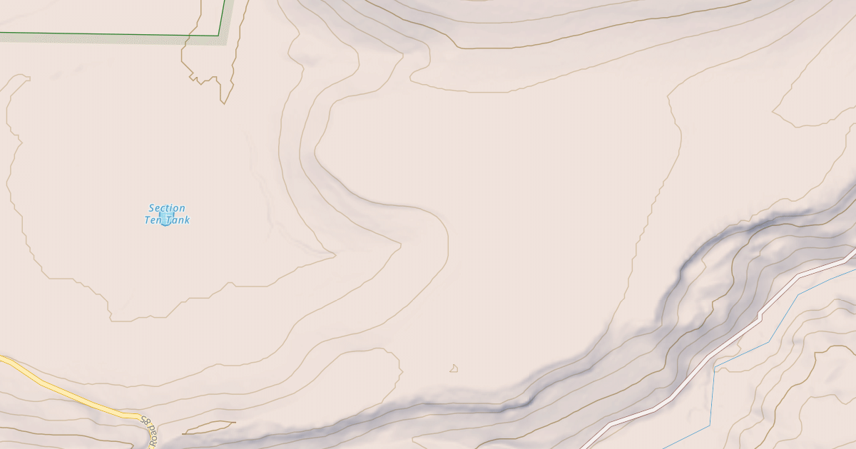 Map preview of USFS National Forest System Roads {13B4EA80-A6D8-45A5-B88D-CF5135563410}