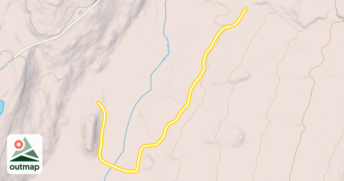Map of Ruthie's Run