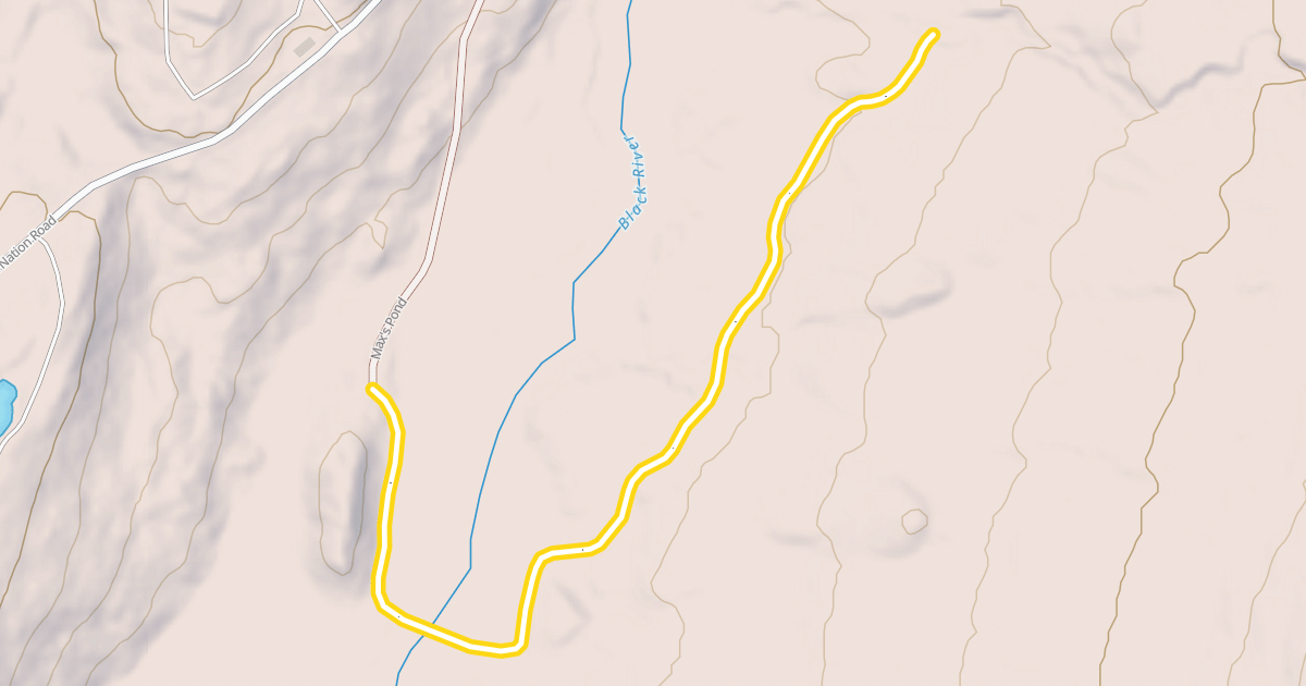 Map preview of Ruthie's Run