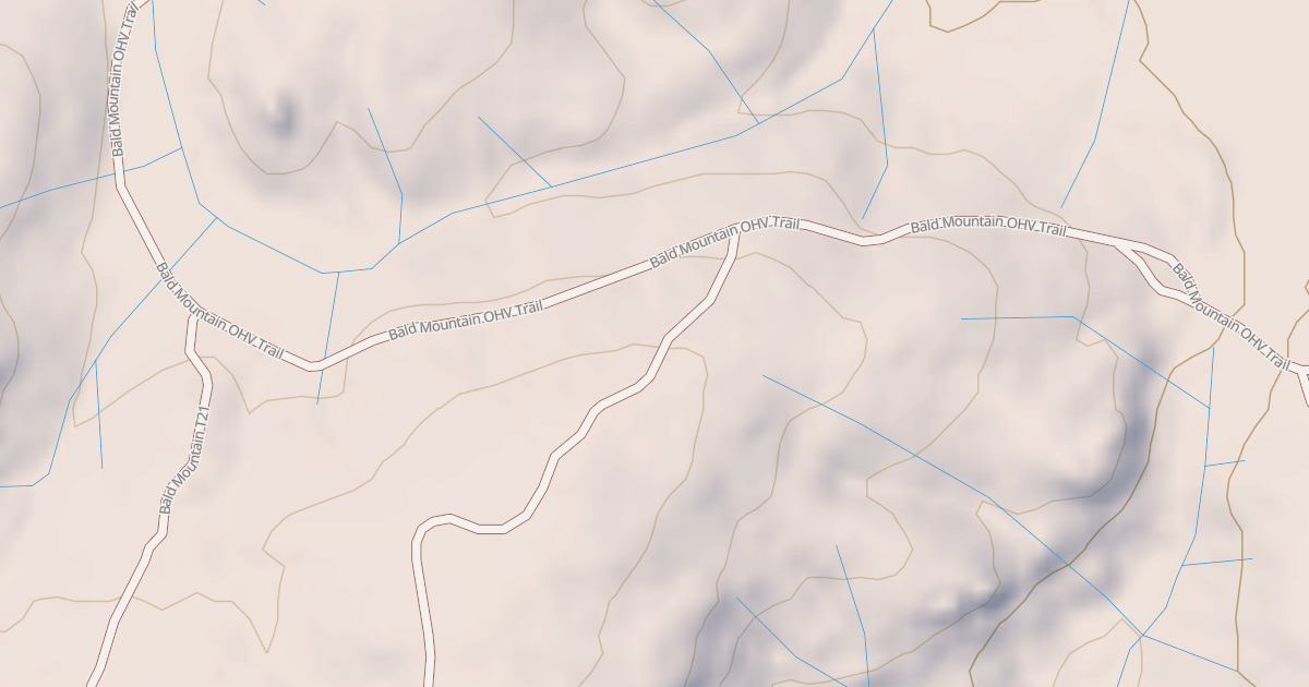Map preview of BALD MOUNTAIN T20