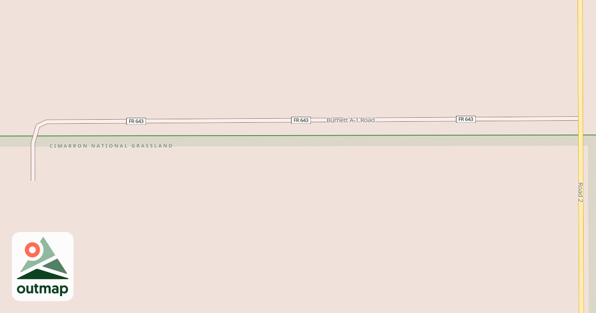 Map of BURNETT A-1
