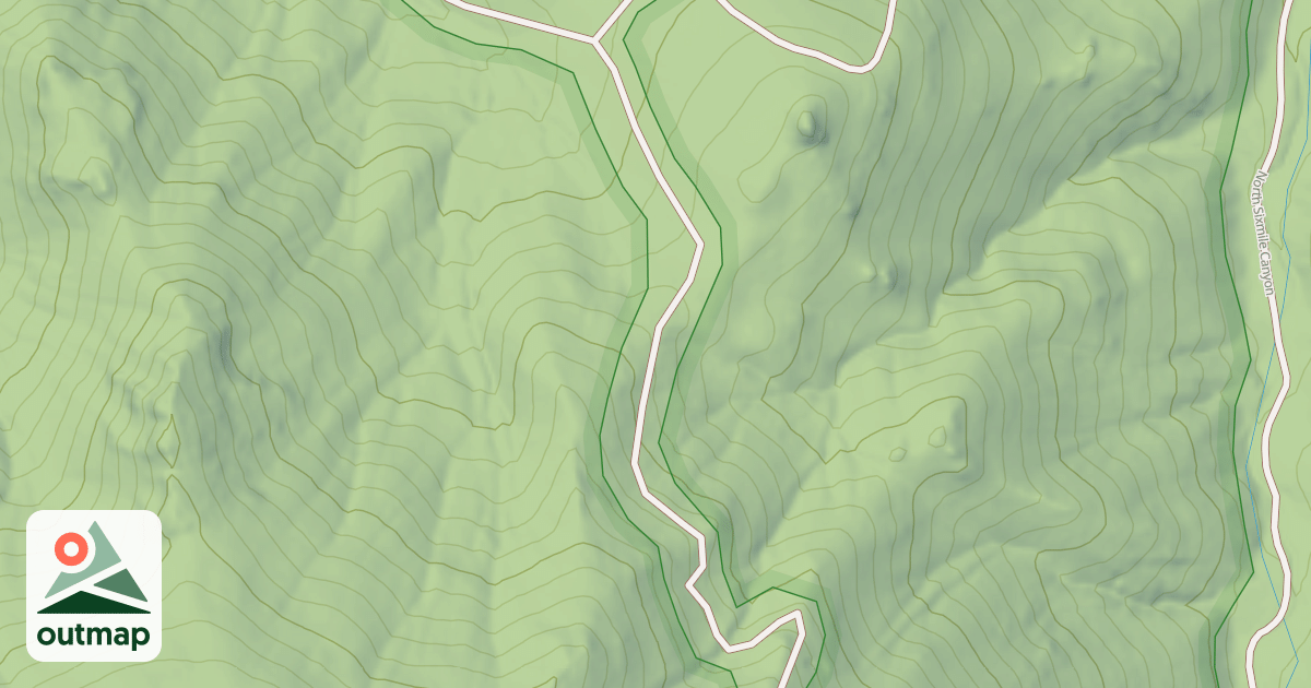Map of MINE SHAFT ROAD