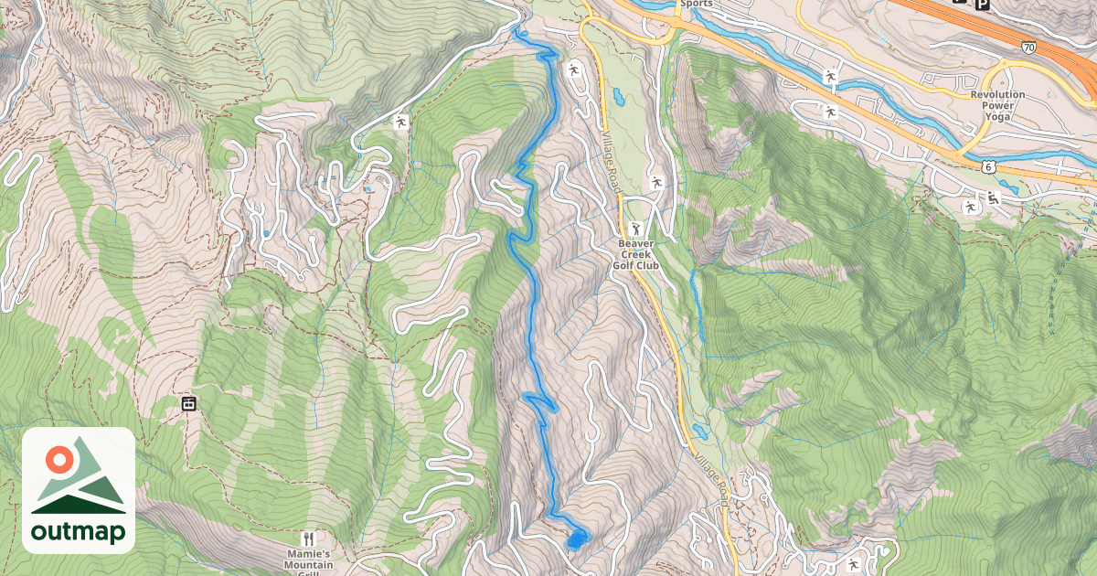 Map of Elkhorn Trail