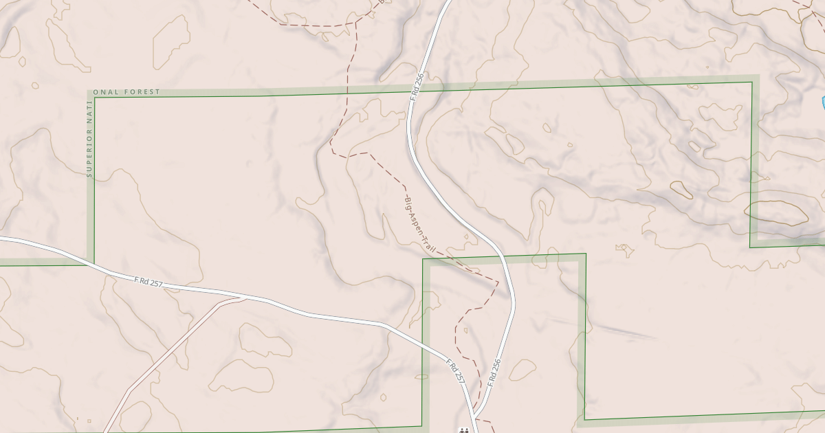 Map preview of Big Aspen Spur C