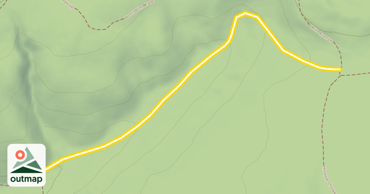 Map of Deadman's Gulch