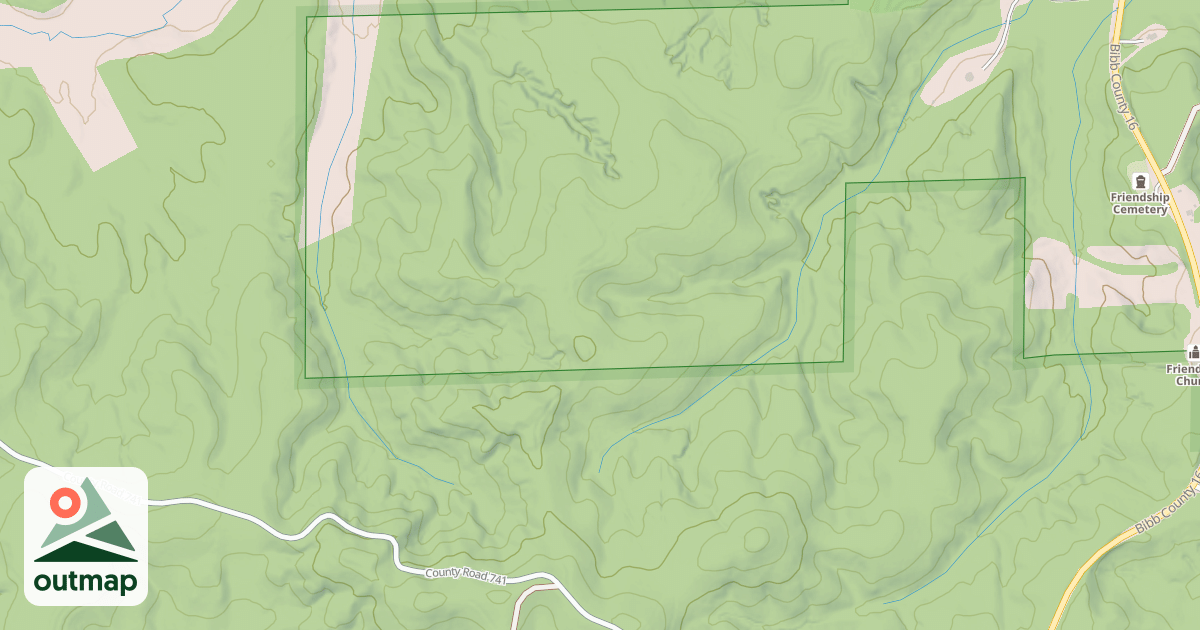 Map of THORNWOOD