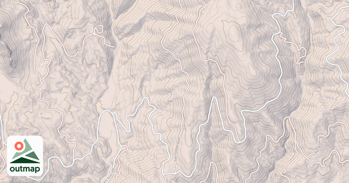 Map of EAST FOOLHEN