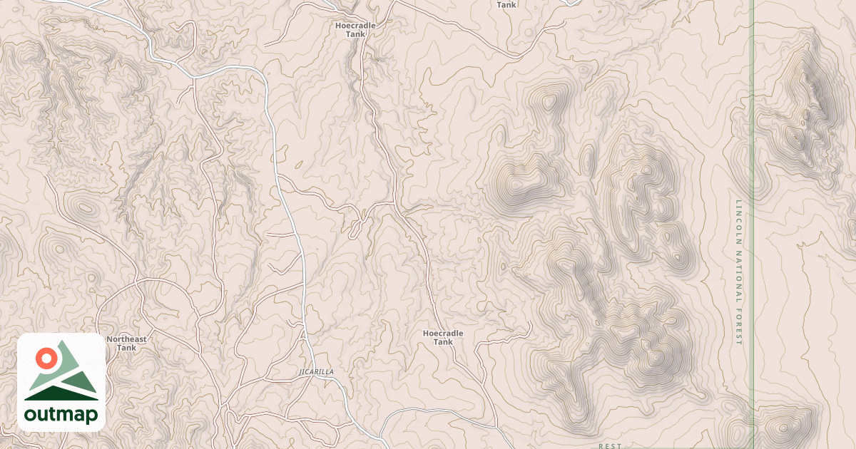 Map of NUGGET GULCH