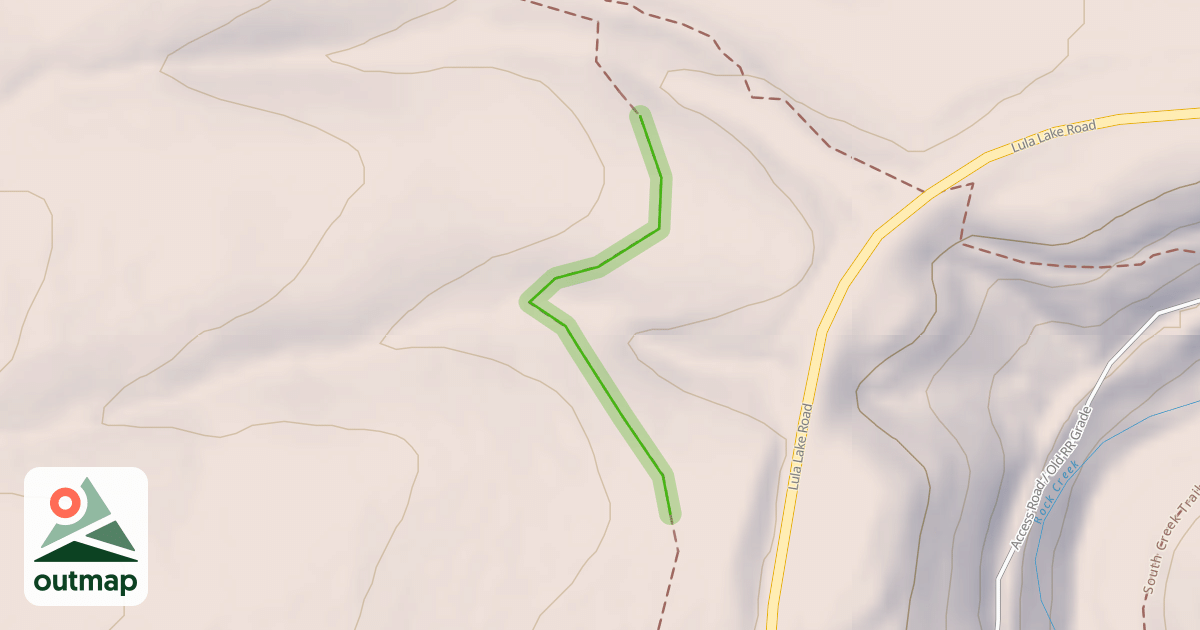 Map of Chattanooga Connector Trail