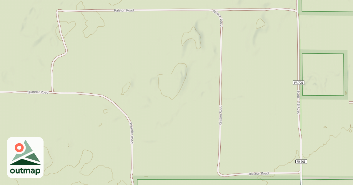 Map of RALSTON