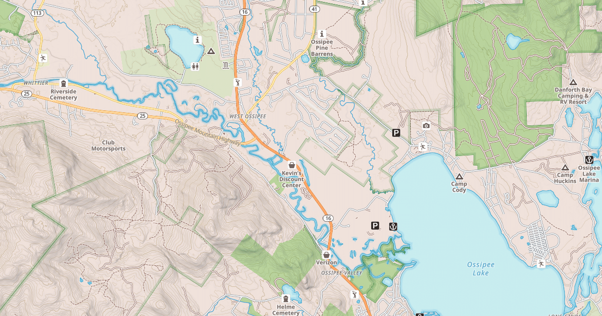 Map preview of Inactive RR