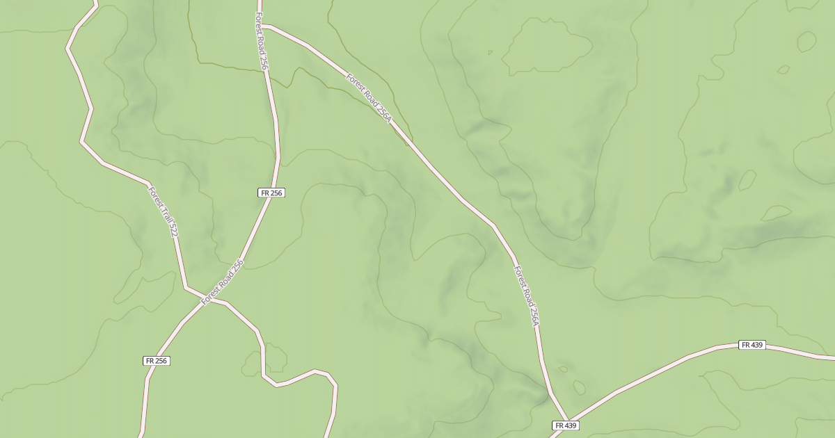 Map preview of FR 256A