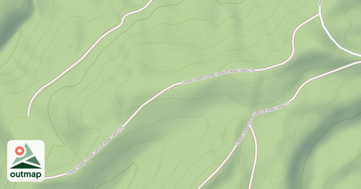 Map of USFS National Forest System Roads {43EAB0B2-F3B2-44C8-A45F-85BB8F111F63}