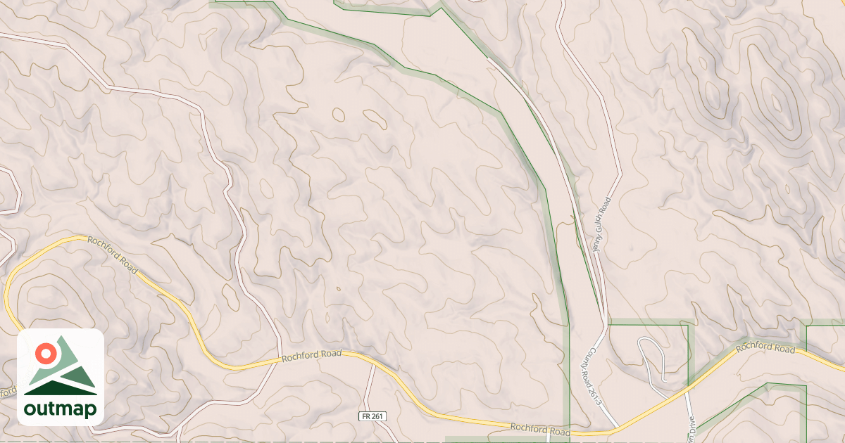 Map of EAST GIMLET BR 2D
