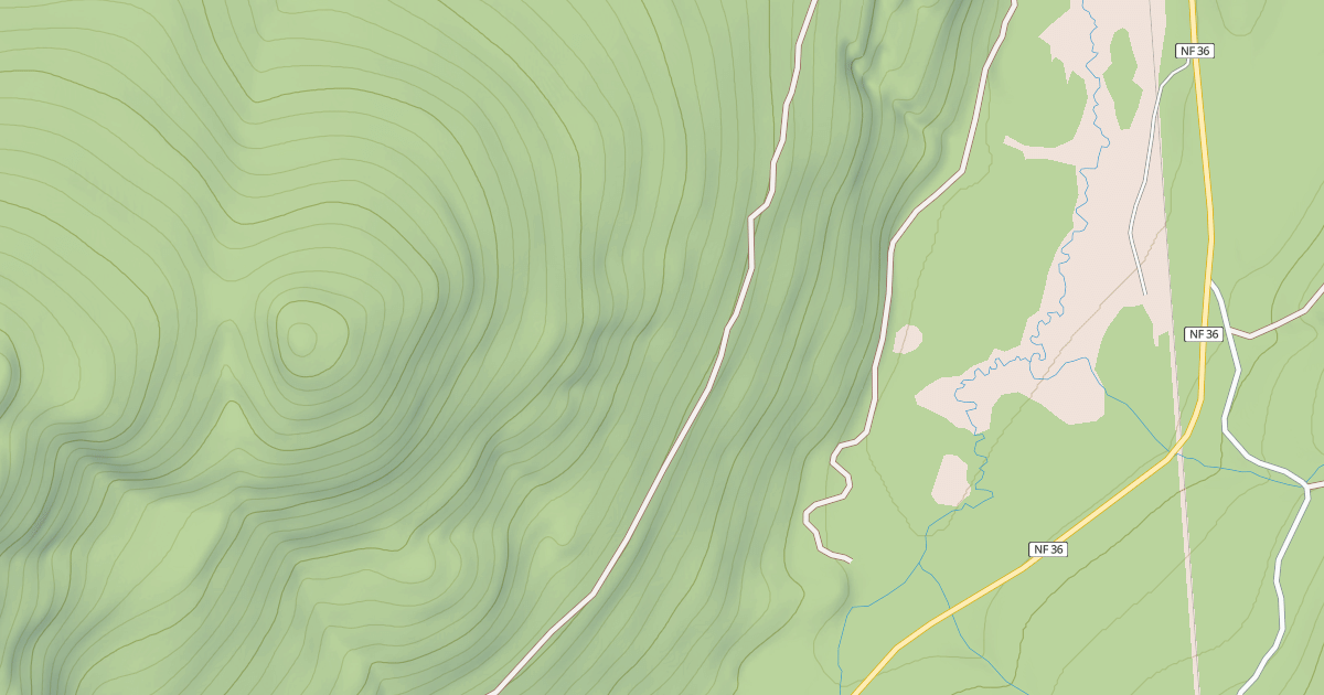 Map preview of DAVIS CREEK A