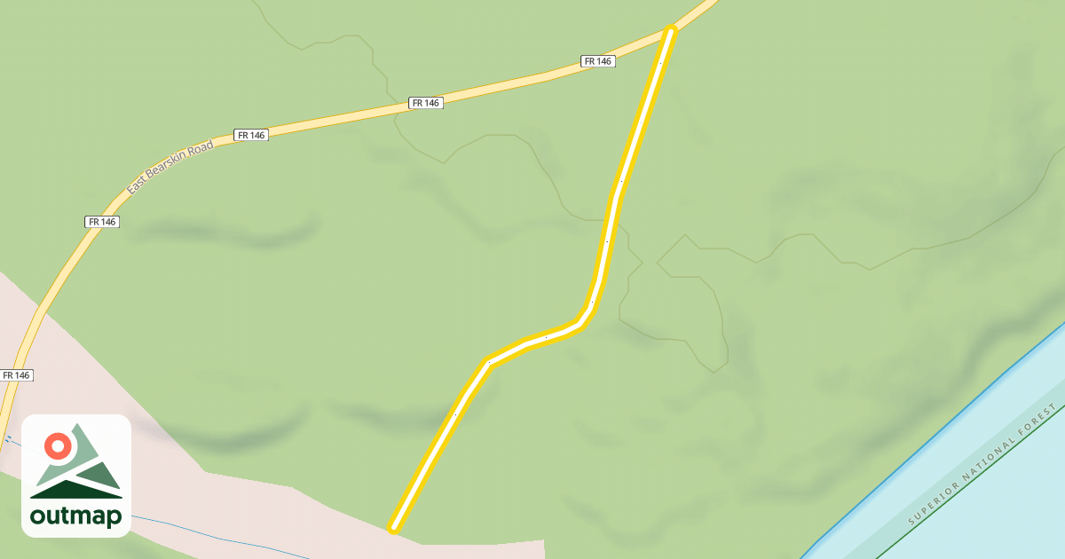 Map of Beaver Dam Trail