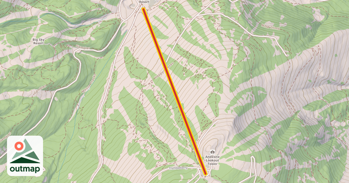 Map of Ramcharger 8 - High Speed