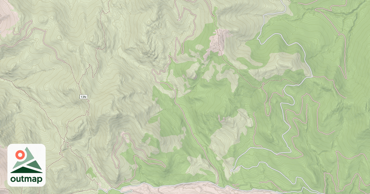 Map of INDIAN CREEK