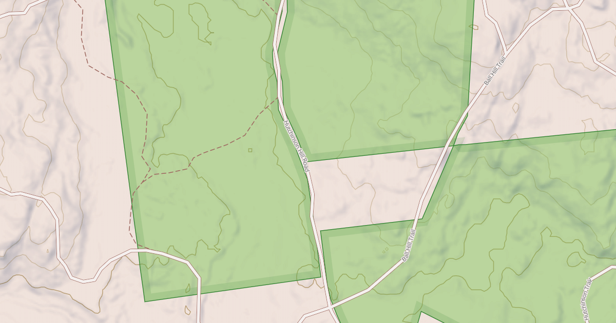 Map preview of Hutchinson Hill Rd