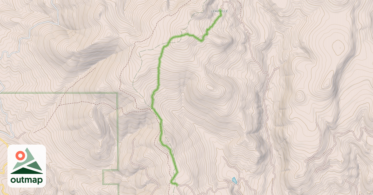 Map of Rock Creek Road