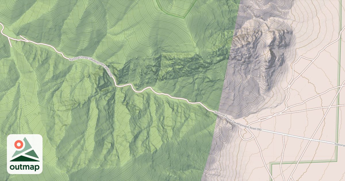 Map of JETT CREEK
