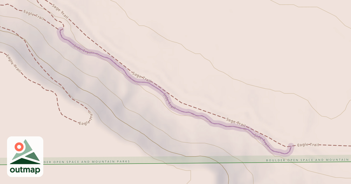Map of Side Trail