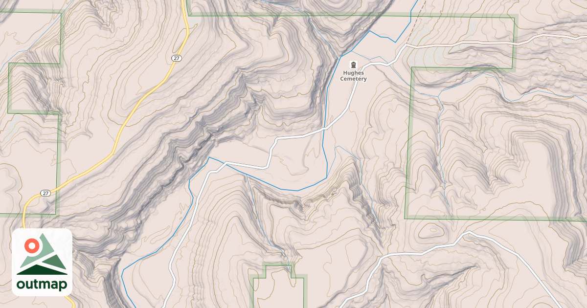 Map of ILLINOIS BAYOU