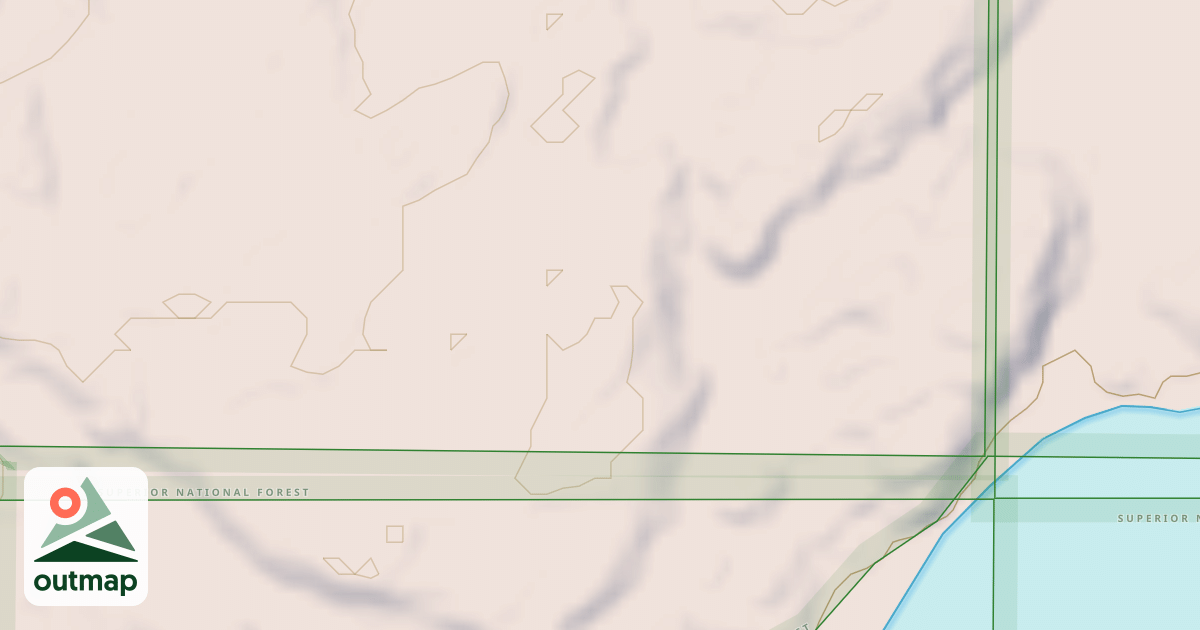 Map of BEAVER FARM SPUR AAAA