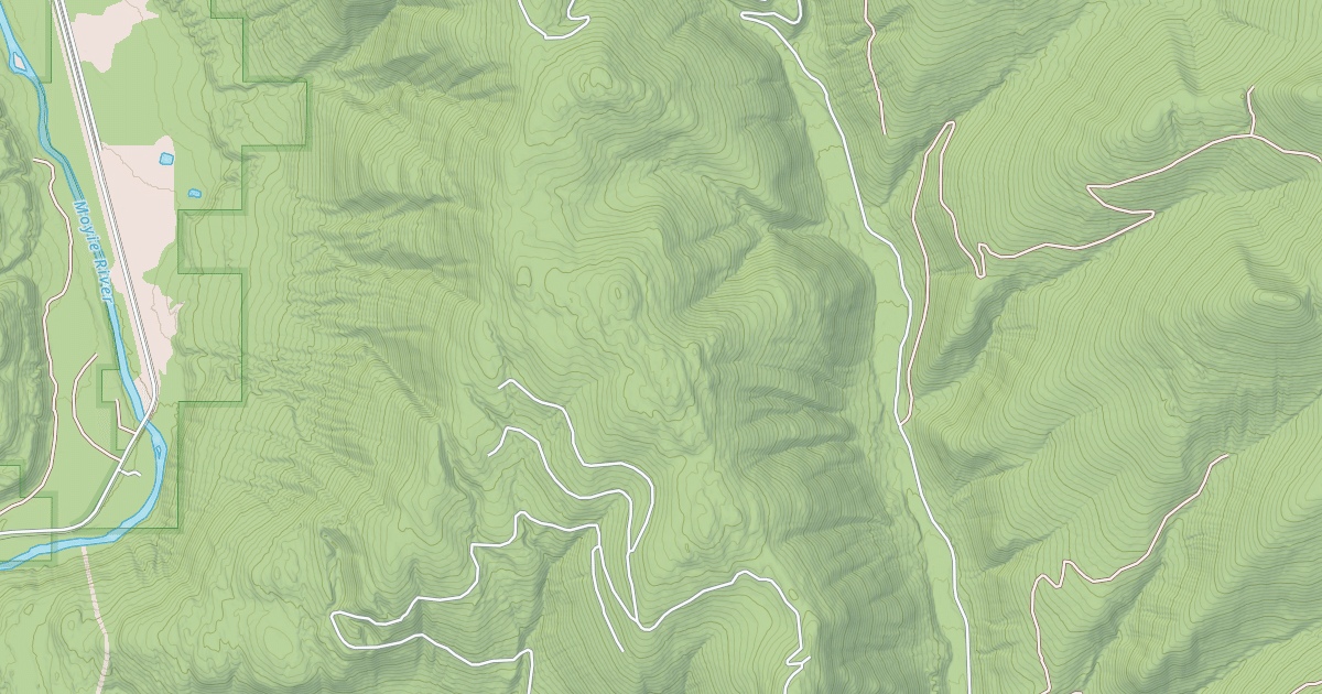 Map preview of Deer Ridge