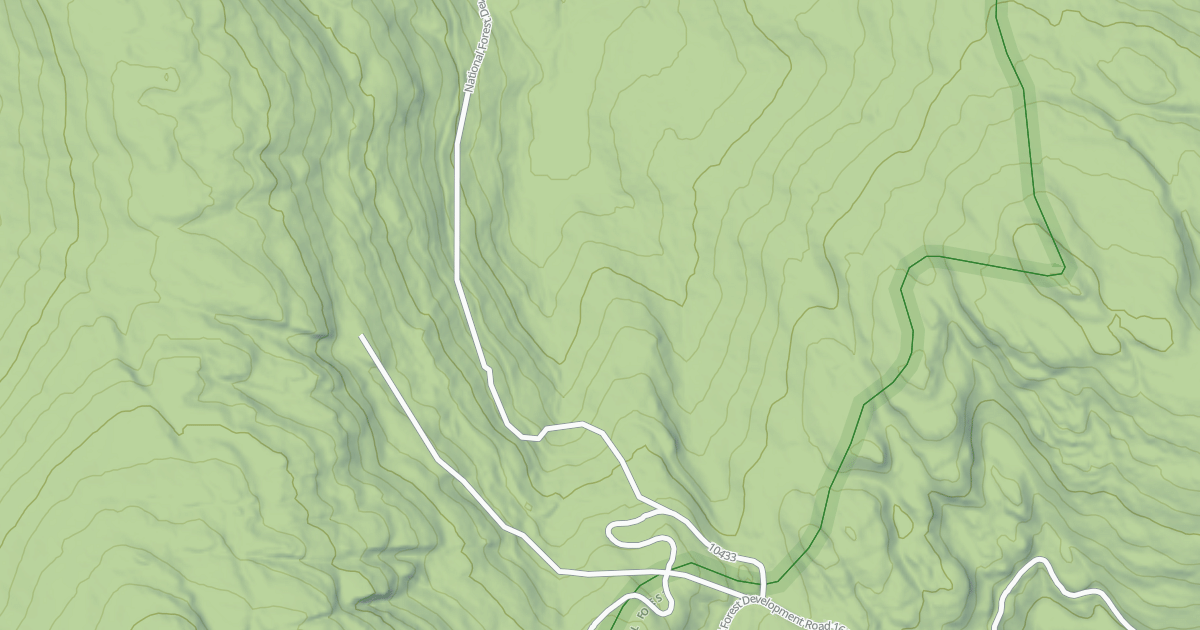 Map preview of HARVEY CREEK