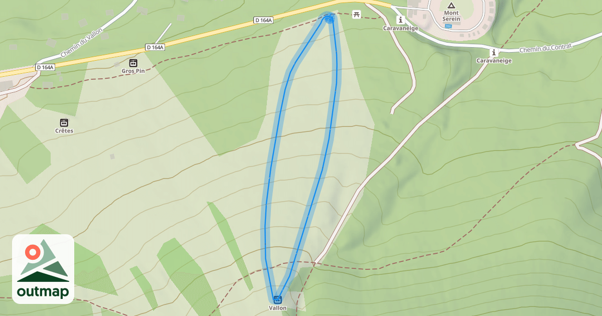 Map of Vallon