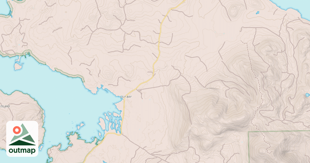 Map of PRONG POND
