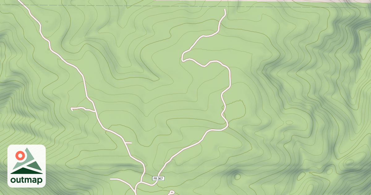 Map of SECOND NEWLIN SO.