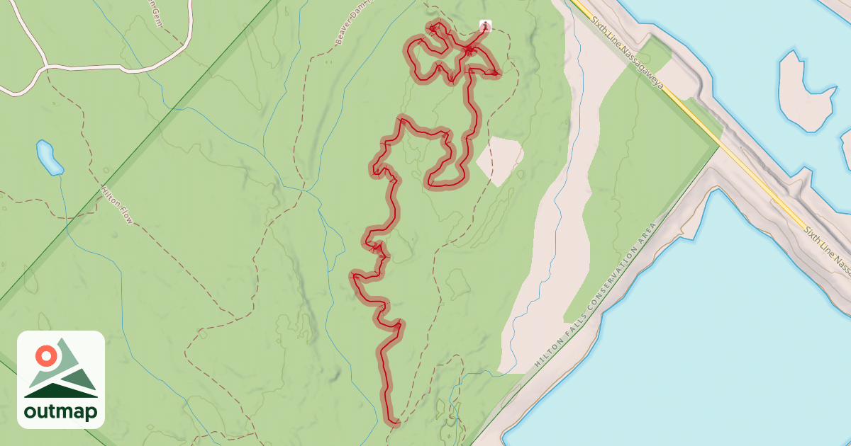 Map of Bent Rim 2