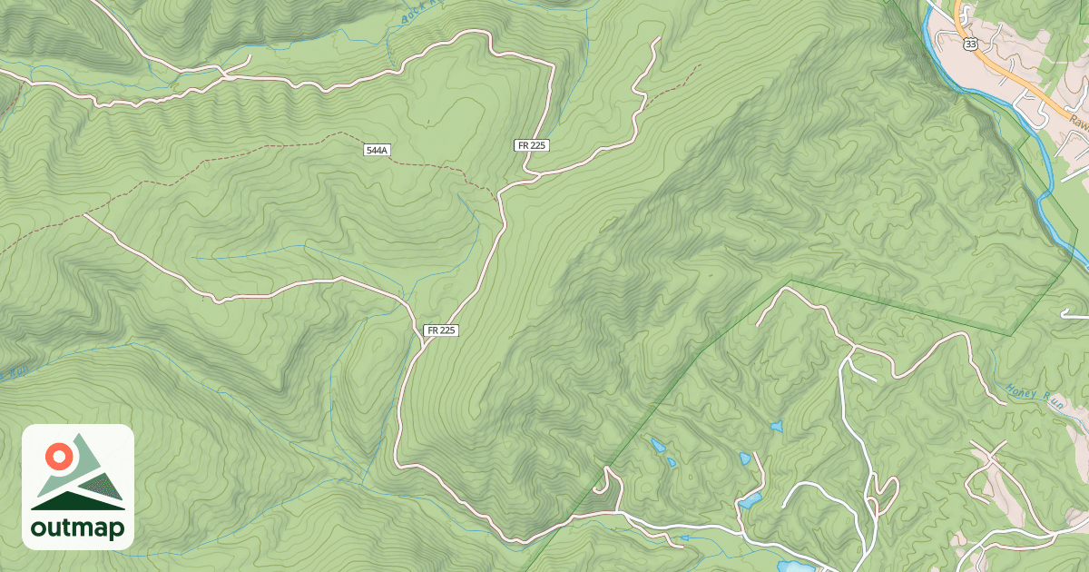Map of UNION SPRINGS