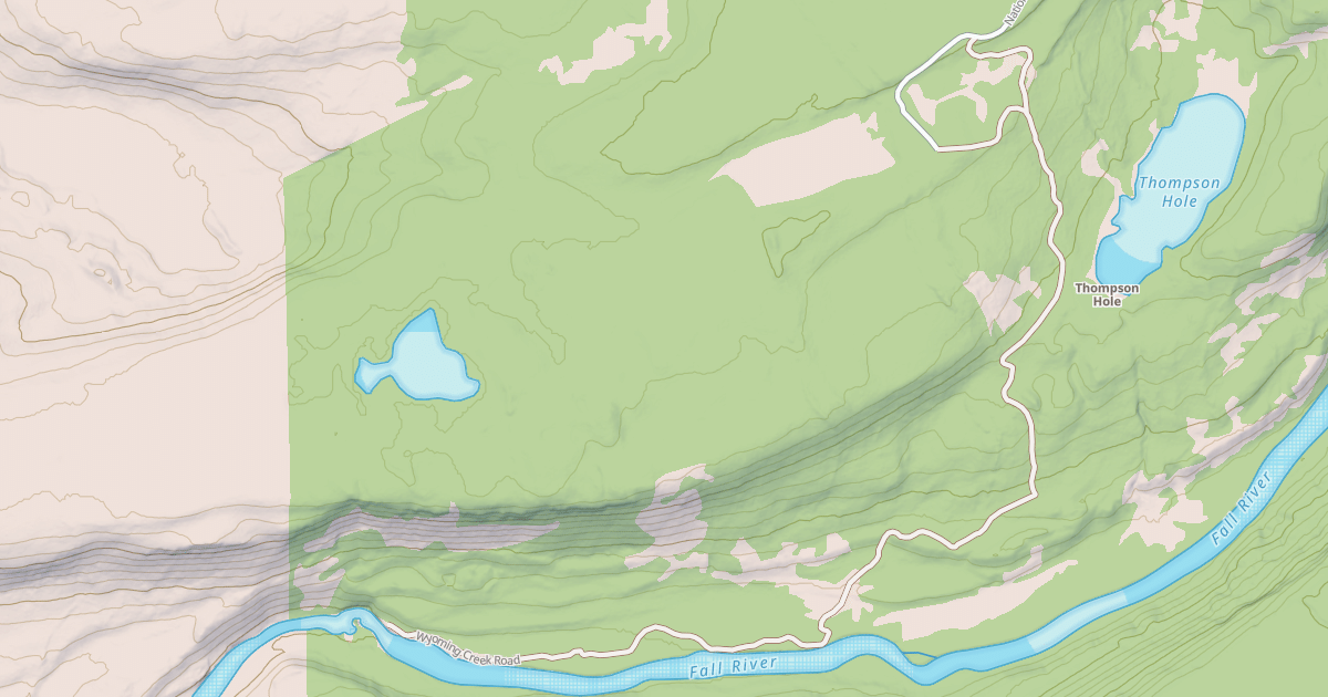 Map preview of THOMPSON HOLE