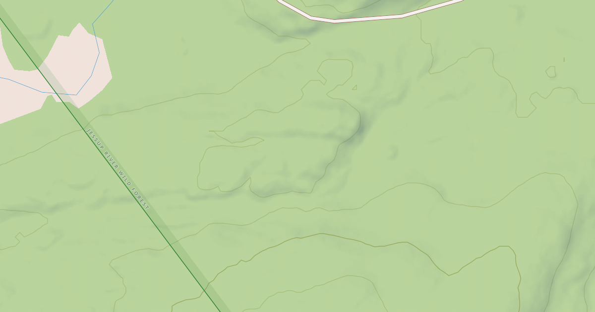 Map preview of Perkins Clearing Spur Trail