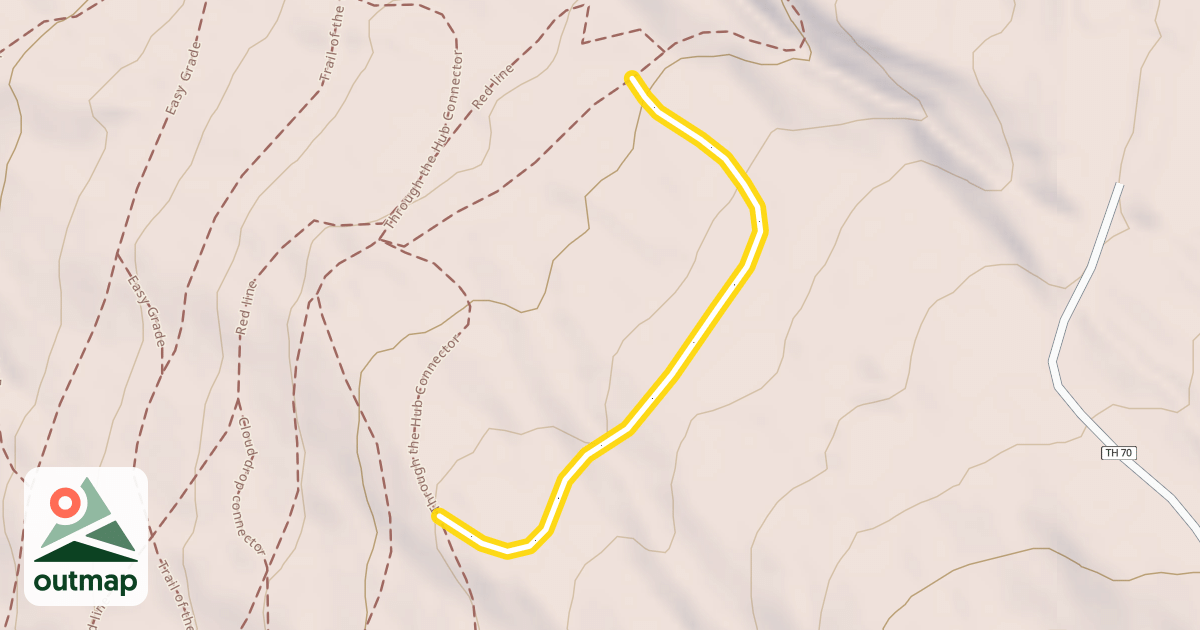 Map of Trail of the Fallen Woman