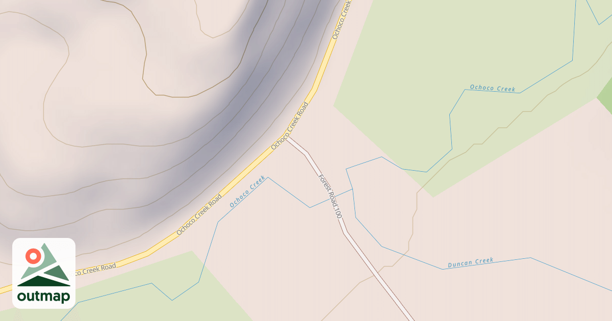 Map of USFS Motor Vehicle Use Map Roads {345768BC-5CAF-4879-83E5-B2A214949525}