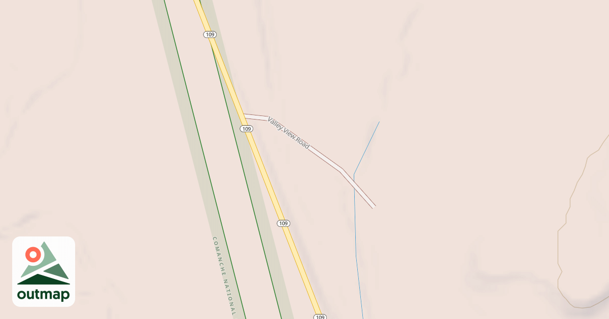 Map of VALLEY VIEW