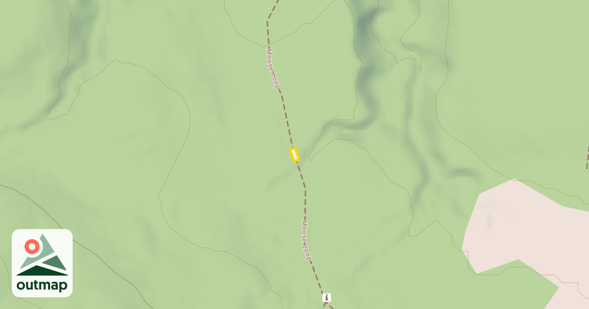 Map of Moose Loop