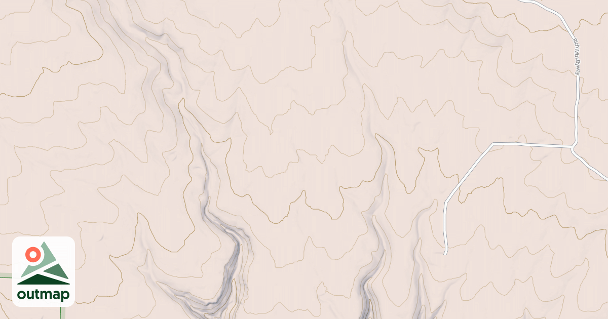 Map of USFS National Forest System Roads {6D12BCFB-4B6B-4AE2-9164-625C7730266A}