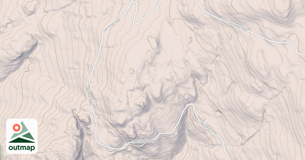Map of LITTLE VULCAN