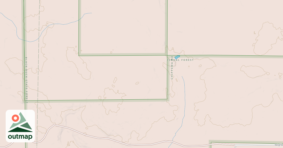 Map of EAST SKIMMERHORN CREEK SPUR D