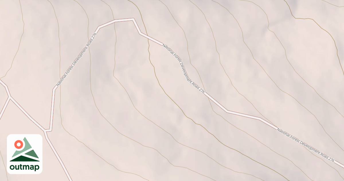 Map of Keithly Creek